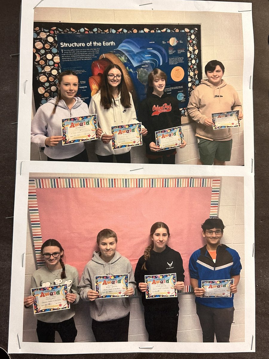 Congratulations to our December and January 8th grade <a href="/JerlingJayhawks/">Jerling Junior High</a> students of the month!!! <a href="/MrsHalperEDU/">Dana Halper</a> <a href="/OSD135/">Orland District 135</a> <a href="/MrsDeSimone135/">Lauren DeSimone</a> <a href="/ProrokLeads/">Daniel Prorok</a>