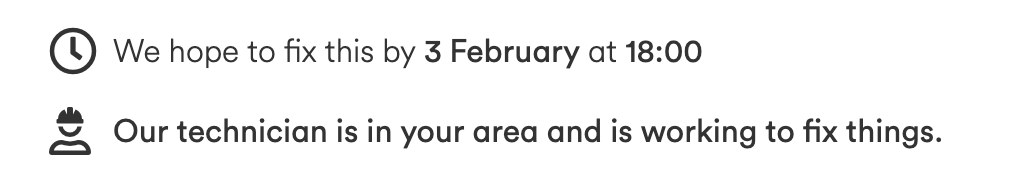 pro9ram's tweet photo. @virginmedia It's the lack of updates that I don't understand @virginmedia . Apparently the technician has 'been in my area' since Saturday. And it's now 18:20 on the 3rd... https://t.co/LRFXf0FTmu