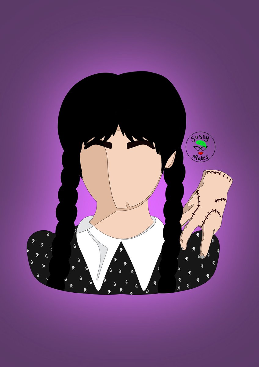 SassyMakes's tweet photo. Wednesday… 💜✌🏻☠️ https://t.co/2b4U8ff1GC