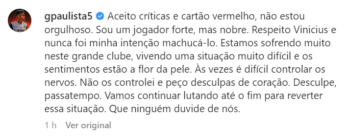 Mesmo com 5 jogadores vamos continuar a tentar»: treinador do