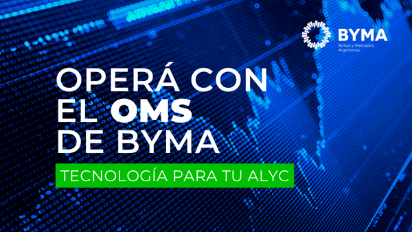 BYMAOficial's tweet photo. 🚀¡Accedé a la tecnología que necesita tu ALYC para ir al siguiente nivel: el OMS de BYMA!

El sistema de manejo de órdenes desarrollado por BYMA con más de 30 funcionalidades.

📩Coordiná una DEMO: oms@byma.com.ar 
🌐Web: https://t.co/cLWv7oEVgN

#TecnologíaBYMA https://t.co/EsT4HsJxEy