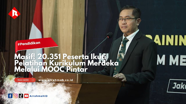 ArrahmahID's tweet photo. Khazanah Islam -  Masif! 20.351 Peserta Ikuti Pelatihan Kurikulum Merdeka Melalui MOOC Pintar https://t.co/O1aPsWwVnO via @ArrahmahID https://t.co/tZlXQIMvsN