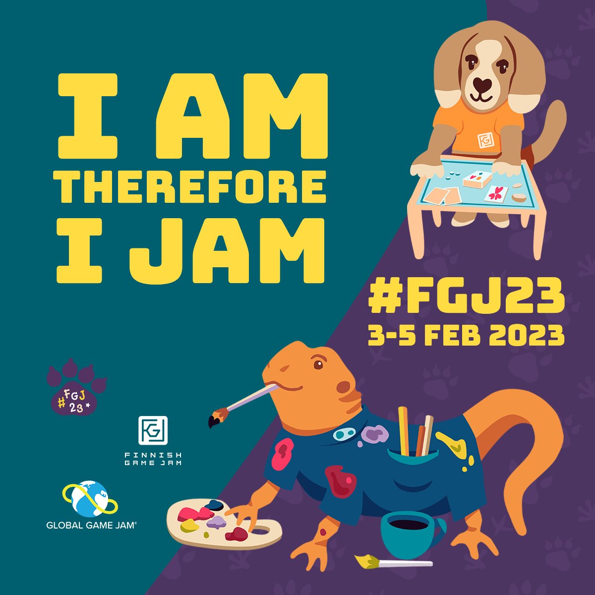 🎆 Opening ceremony starts at 18:00! ✨🥳 Find our full live streaming schedule at Twitch: twitch.tv/finnishgamejam… Happy jamming everyone! ✨🎷🎮 #FGJ23 #GGJ23 #FGJ #indiedev #gamejam