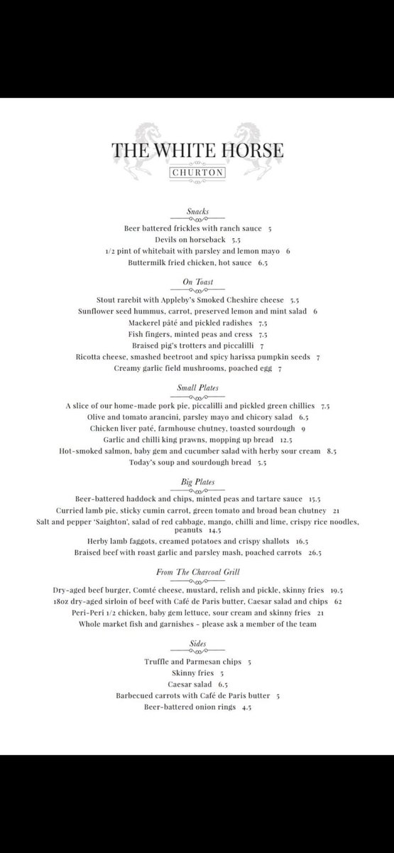 The White Horse Pub tweet media