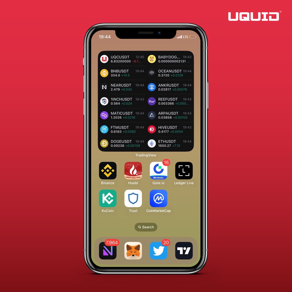 uquidcard's tweet photo. A beautiful day in crypto, love this greenπ
telling me you love #crypto without telling me you love crypto
me first:
#tellmechallenge #tellingmewithouttellingme https://t.co/tSqQfi7Zg2
