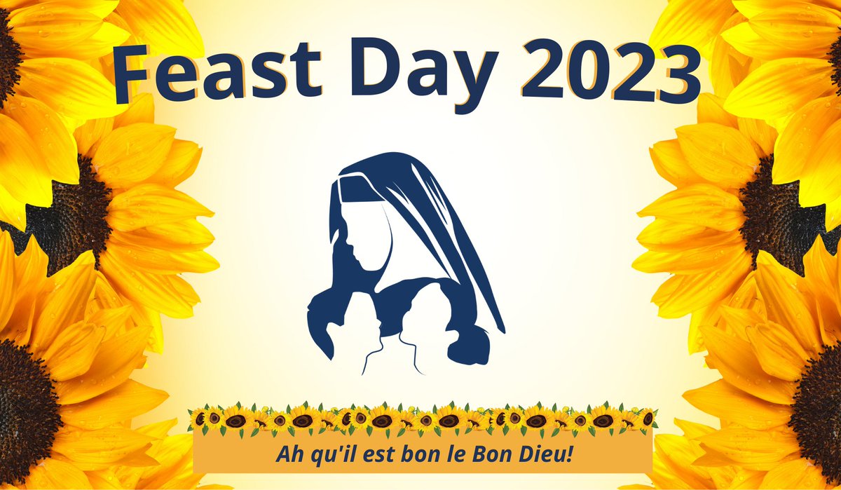 NDEvertonValley's tweet photo. We hope our students and staff enjoyed today's #FeastDay Celebrations! 🌻🌻🌻 Ah qu'il est bon le Bon Dieu! #NotreDameCommunity #StJulie #SistersofNotreDame https://t.co/PkVyN5SSYi