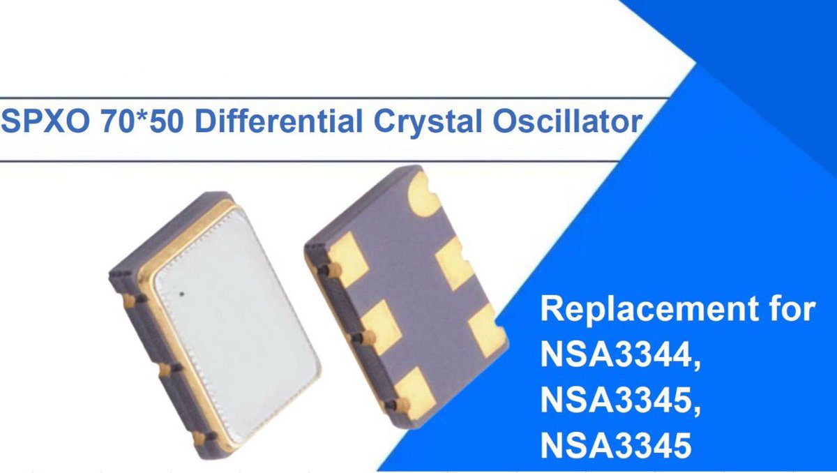 What type of crystal oscillators are you using now?
With what #output?

#differentialoscillator #differentialcrystaloscillatorcircuit #high frequency crystal oscillator #6pin 

xtalong.com/detail-131.html
