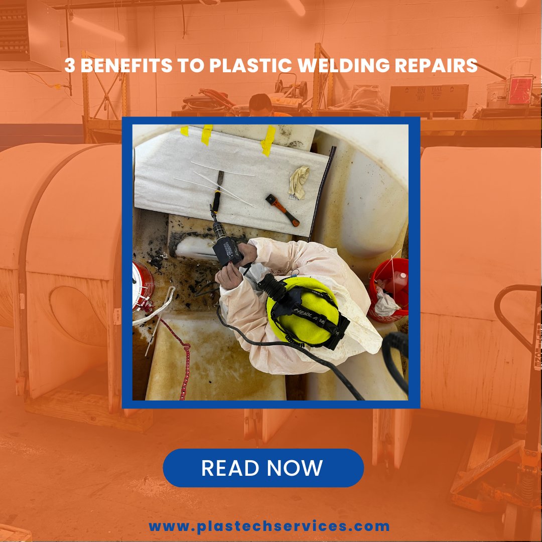 PlasTechService's tweet image. Discover the cost-effective, efficient & long-lasting benefits of plastic welding repairs for your industrial needs. Learn more:
plastechservices.com/post/the-benef…
#plasticwelding #industrialrepairs #maintenance