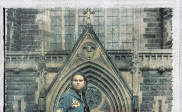 The summer lands on my skin.