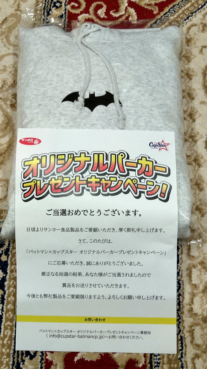 日本未発売】 サンヨー食品 カップスター オリジナルパーカー