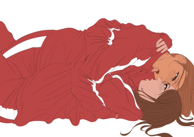 線画と下色塗ってみたよ! 