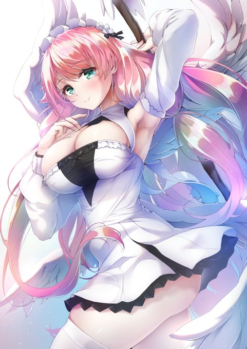 シーシュースさん出てくれたので、ラフから清書。
#アズールレーン 