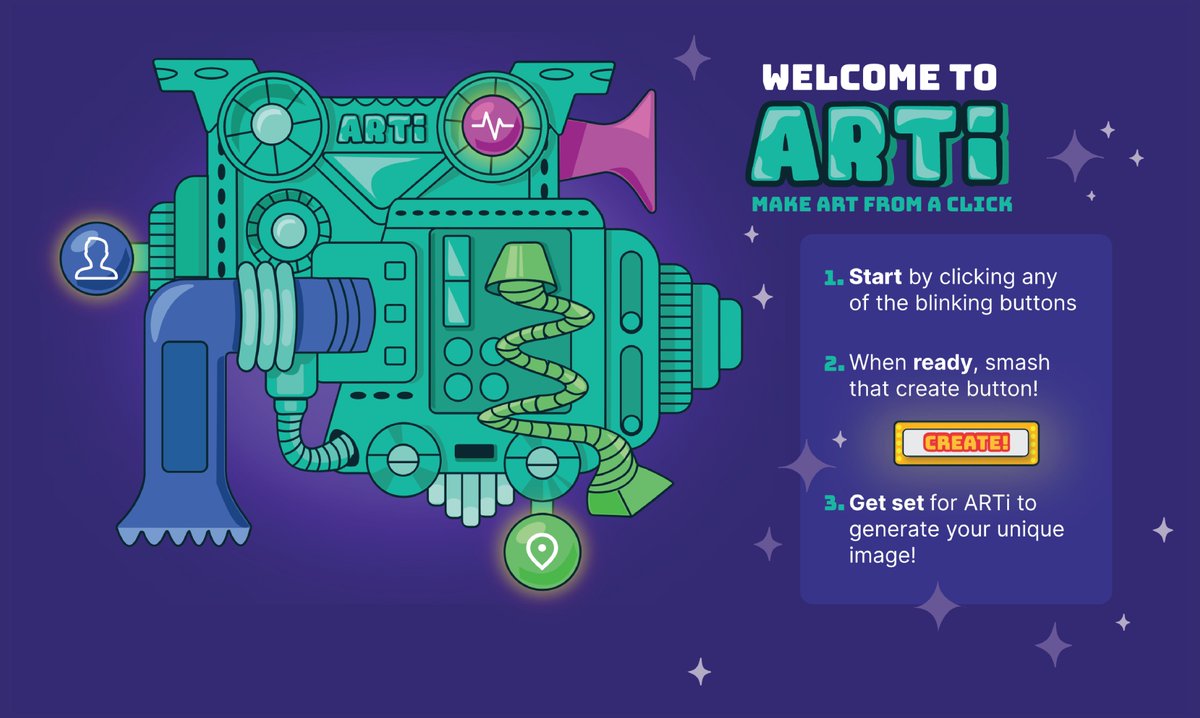 BIG DAY! We’ve launched our latest product, PlayArti!

Arti is a point-and-click AI art generator for families! Pick a place, activity, and animal, and PlayArti will take care of the rest.

We would love for you guys to try it out and share your creations. Linking below 👇