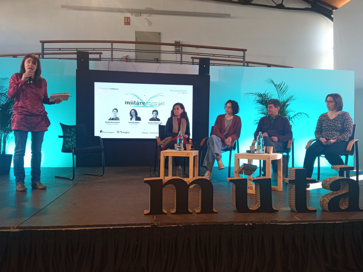 Inesicasole's tweet photo. Aquest matí hem participat en la jornada #mutare de #VulnerArts de la @FundacioCarulla Un luxe acollir-la a la ciutat
Matí de debat, compartir experiències i de construcció en comú sobre el paper de la cultura com element transformador, inclusiu i com a dret universal
Gràcies!😍 https://t.co/P4lAGoiwER