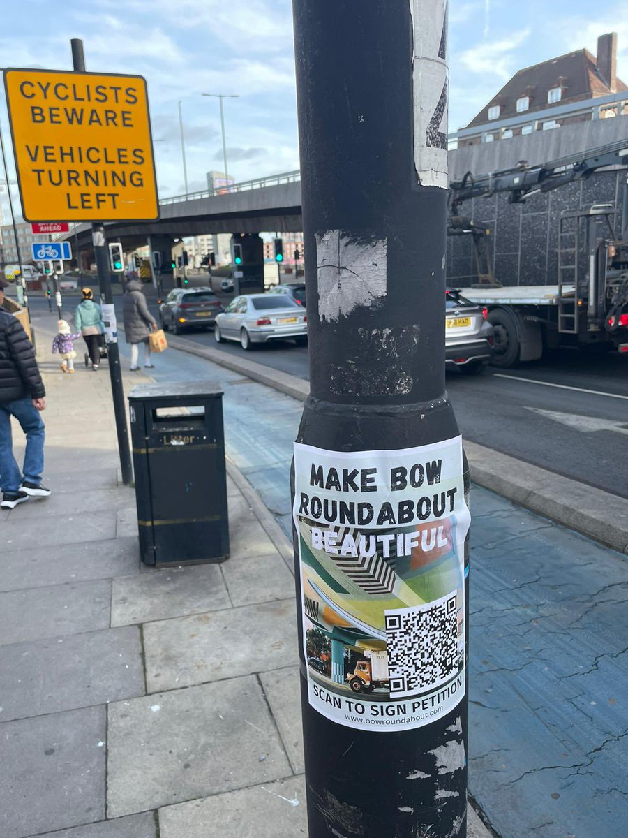 sedgwick_martha's tweet photo. Such a pleasure to meet @unmeshdesai on Bow Roundabout with @AbdiAMoh today to talk about how to make it Safer and a space @TowerHamletsNow @NewhamLondon can be proud of 💜 https://t.co/sUnNOX1kJL