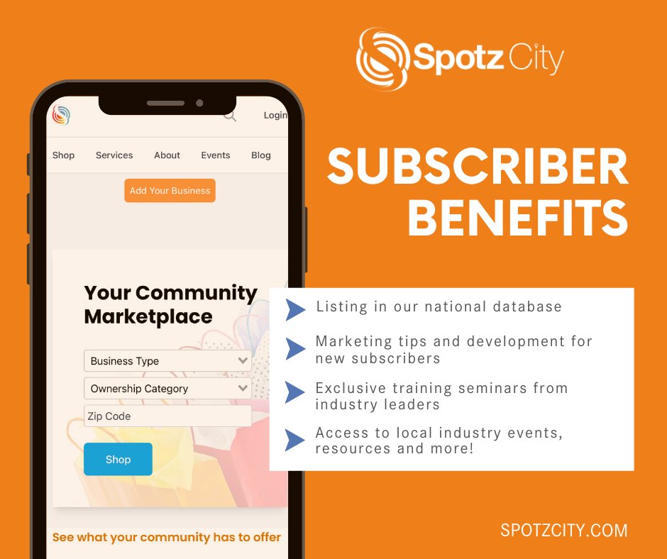 SpotzCity's tweet photo. A great way to help kick-start your business RIGHT NOW is by joining us at SpotzCity!  

Sign up today! 
https://t.co/VFuzA2arK2 

 #shoplocal #supportsmallbusiness #chicagosmallbusiness #shopsmall #businessdirectory #entrepreneur #businessowners #hustle #newyearnewyou #signup https://t.co/IrgsD7Pdp1