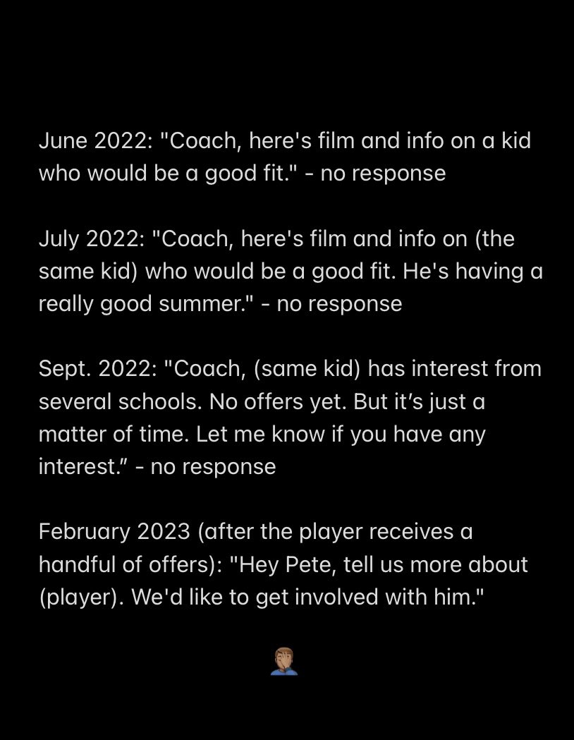 Dealing with coaches can be a real pisser.