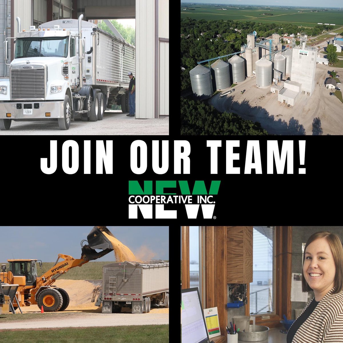 At NEW Cooperative you'll find more than a job. We encourage dedicated employees to excel with access to outstanding resources for every task. And we support their ambitions to put down roots with a compensation, benefits, and incentive package that far exceeds the industry norm.