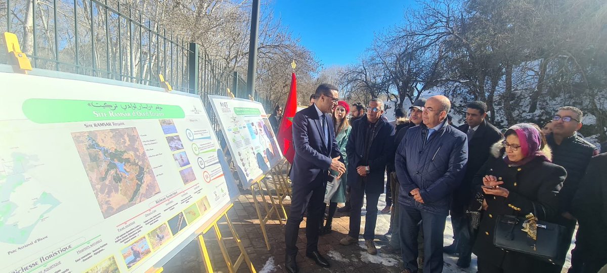 levertmaroc's tweet photo. L’Agence Nationale des #Eaux_et_Forêts (ANEF) célèbre la Journée Mondiale des #Zones_Humides en collaboration avec la Province d’#Ifrane et « Living Planet Morocco » le 2 février 2023 à Ifrane
https://t.co/Y7837S1Mb1
@ONUMaroc https://t.co/Ghb9uBsbGY