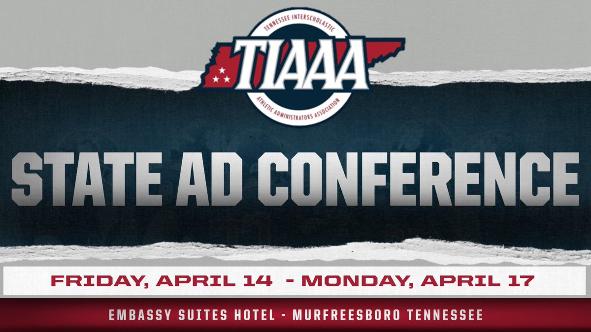 ATTENTION TENNESSEE ADs:
The <a href="/TIAAA_Ad/">TIAAA</a> State Conference is right around the corner.  Come join us Friday, April 14-Monday, April 17.
6-Leadership Training Courses
10-AD Workshops
4-Roundtables
Networking

REGISTRATION IS NOW OPEN:
tinyurl.com/yc77jbch

Enhance|Equip|Excel