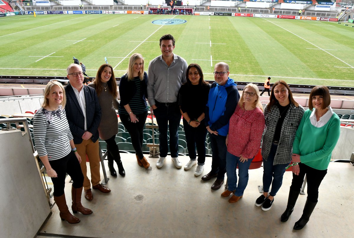 HollogramLTD's tweet photo. Our marketing director Phil Holloway was at the rugby - โWhat a great day at the Tigers with many thanks to all the team at Everards for a brilliant afternoonโ #everards #tigers #beer https://t.co/FbQOXShXZN
