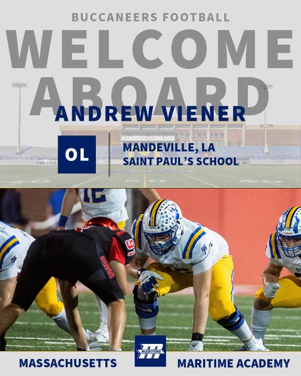 Extremely grateful for this opportunity. I’m excited to announce that I will be committing to Massachusetts Maratime Academy! <a href="/CoachCameronMMA/">Jeremy Cameron</a> <a href="/bucs_fball/">Massachusetts Maritime Football</a> #AnchorDown