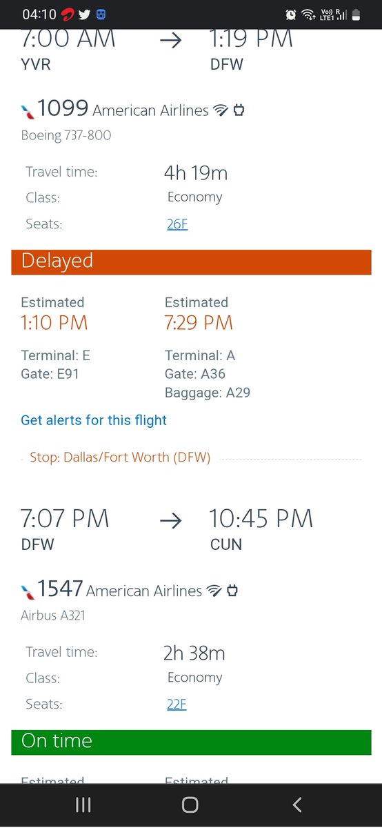 9209Vj's tweet photo. @AmericanAir 

Flight postponed 
How can I catch the next flight!

Give me refund https://t.co/4dW0TnzNMf