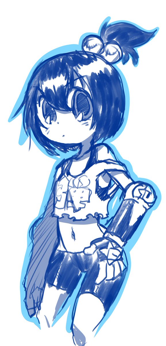 「リハビリ 弾子さん 」|zukicure5GOGO(ずき)コミッション募集再開のイラスト