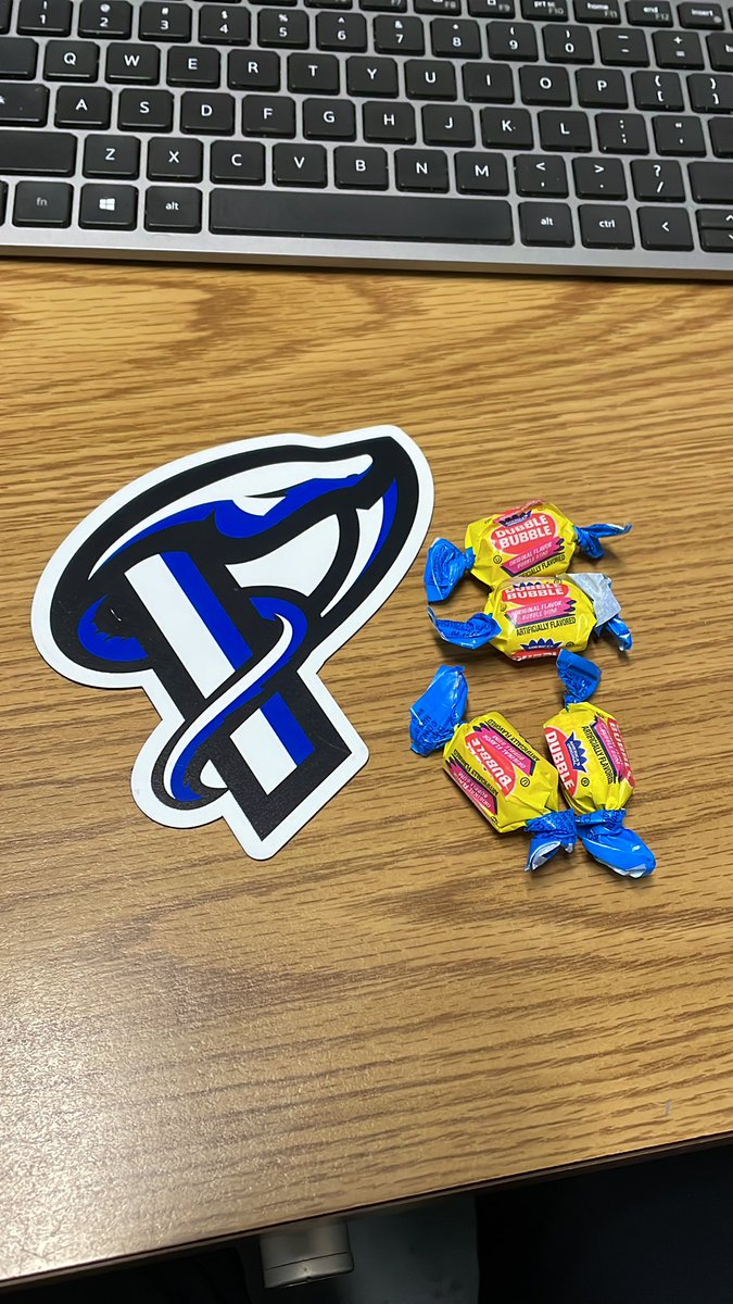 Celebrating National bubble gum day at <a href="/PHSPelham/">PelhamHighSchool</a>