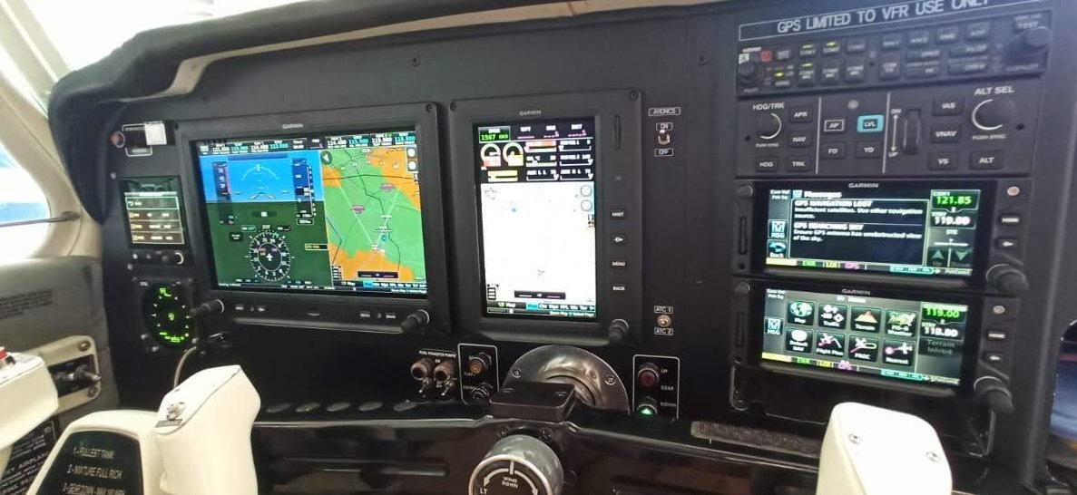 redimec's tweet photo. ✈ Beechcraft Bonanza S-35 modernizado con equipamiento Garmin
📷 Los detalles:
. Doble pantalla G3x Touch
. Doble navegador GTN 650Xi
. Piloto automático GFC 500
. G5 como instrumento de stand by.
✅ Somos Garmin 2021 Gold Dealers.
#flygarmin #garminaviation #redimec https://t.co/kUjE661ZJI