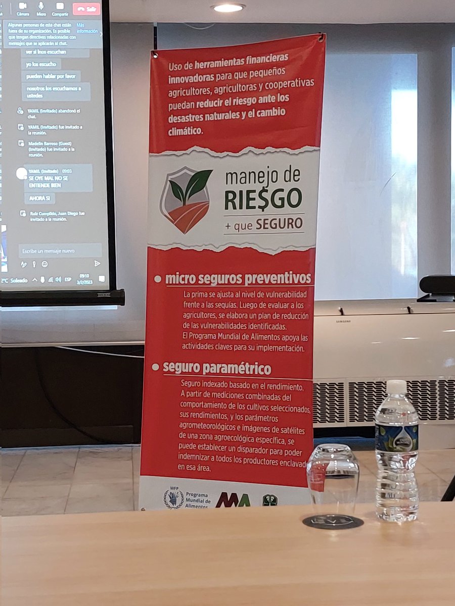 Aplicar un sistema de trabajo en el seguro agropecuario 🇨🇺 basado en la ciencia, tecnología e innovación, permite el lanzamiento al mercado del SEGURO +Resiliente.  Manejo de riesgos, microseguros, seguro indexado, para contrarrestar la sequía y los huracanes. #Cuba @Esen_Cuba