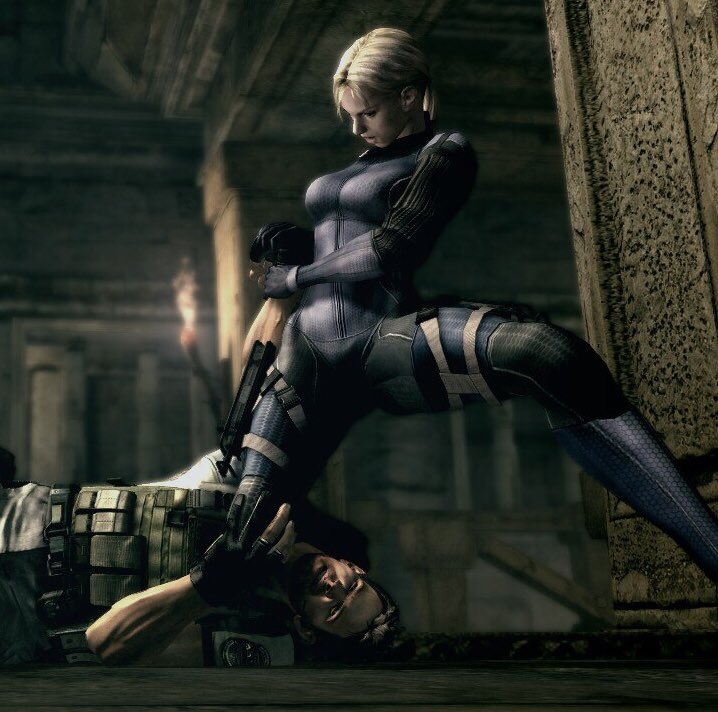 daily jill valentine on X: resident evil 5 - the mercenaries