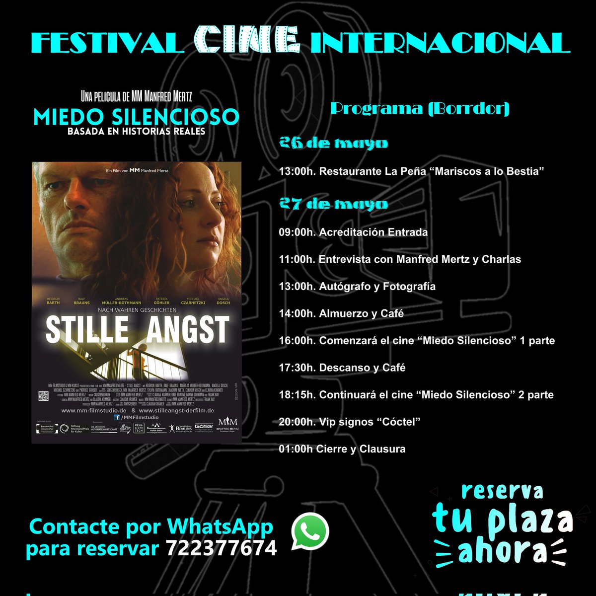 aspersolor's tweet photo. Ya tenemos el programa del festival cine internacional en borrador.

El próximo seguirá más información. Gracias https://t.co/ahIzAtzR0X