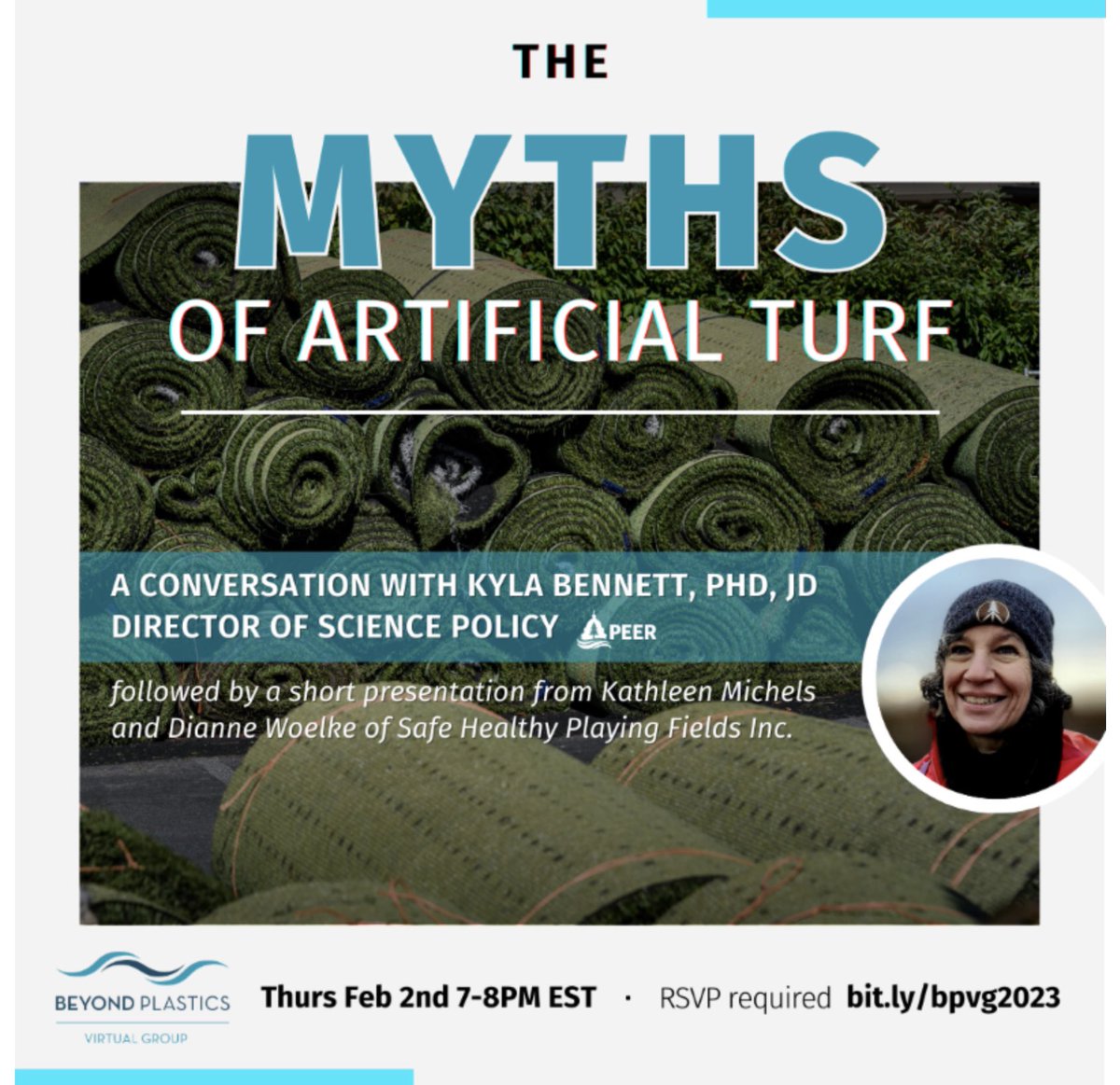 BeyondPlastAct's tweet photo. WOW!!!  What an 👁️ opening presentation from @bennettpeer &amp; @SHPFC last evening on the MYTHS of #artificialturf! THANK YOU for shining the light on just how #toxic #fakegrass is for our kids, our neighborhoods &amp; our water supply. Thanks also for sharing #sustainable alternatives! https://t.co/M6gxVUnYMZ