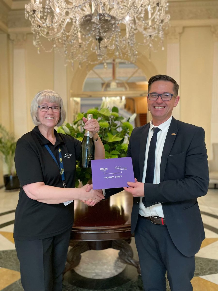 Today we are celebrating!

Mary is one of our lovely housekeepers and has been with us for 13 years!
Thank you for all your hard work!