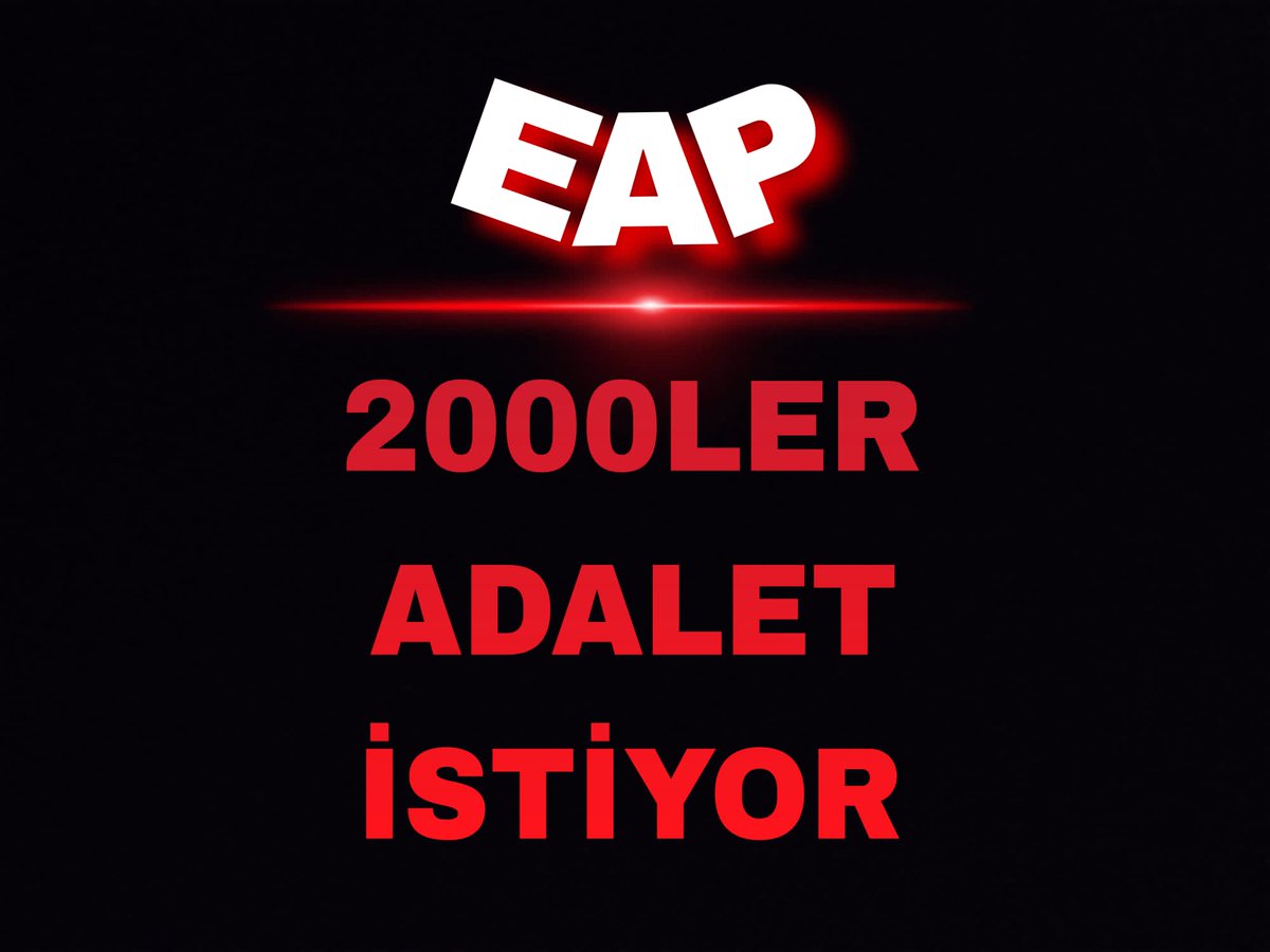 ADALET EŞİTLİK HAK HUKUK 
BİZLER BU MÜCADELEMİZDEN YILMAYACAĞIZ AMA BUGÜN AMA YARIN HAKKIMIZ OLANI ALACAĞIZ
BUNU HA İKTİDAR YAPAR HA MUHALEFET AMA BİZLER 14 MAYISTA NE YAPACAĞIMIZI İYİ BİLİYORUZ ADİL OLUN VE BİZLERE VİCDANİ GÖZLE BAKIN DUR DEYİN BU HAKSIZLIĞA
#EAPSeçimiBekliyor