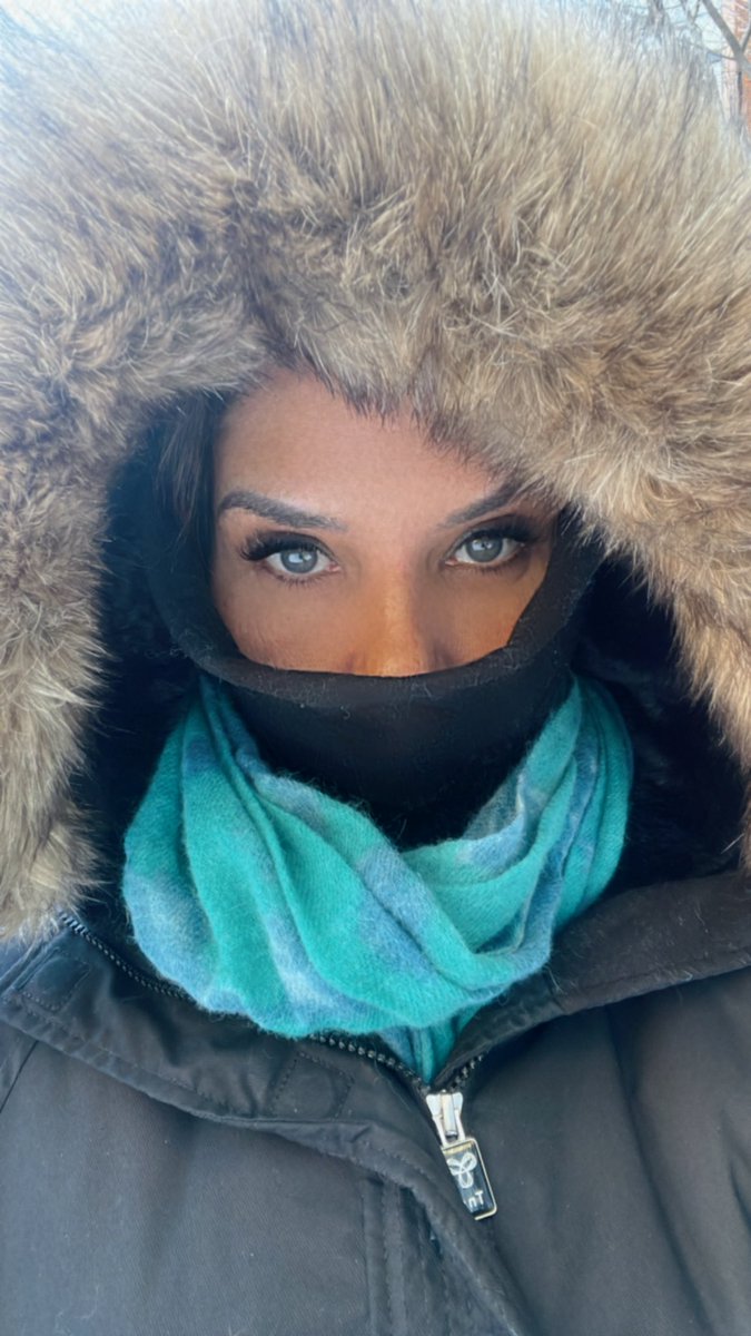 strongmariast's tweet photo. Cold day in Toronto #over50strong https://t.co/6eEj7C53j1