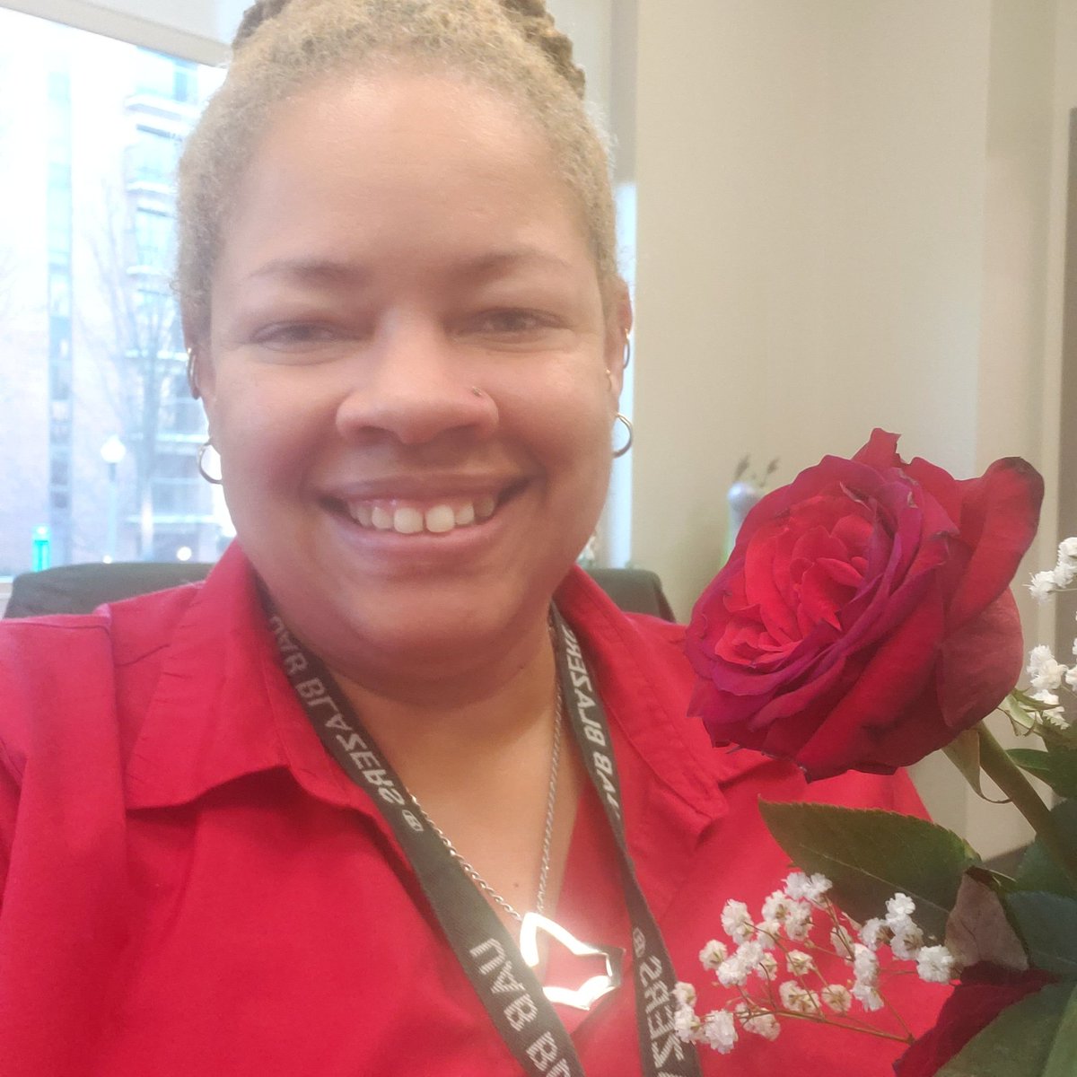 vcoman's tweet photo. Wearing Red today to support Heart Health. #AKA1908 #TheLinksInc #magiccityallinks 
#KPCLA #OES #IBPOEW 
#AHeartForSiSTARs https://t.co/TYcVO0vIdr