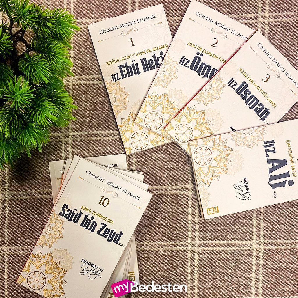 Mehmet Yıldız’ın Kaleminden Cennetle Müjdeli 10 Sahabe Kitap Seti.

(İmzalı Gönderim Mevcuttur.)

Whatsapp Sipariş Hattı : 0530 895 13 33

#yeni #kitap #set #yenikitap #yenikitapseti #kitapseti #new #book #newbook #bookset #avrupa #europe