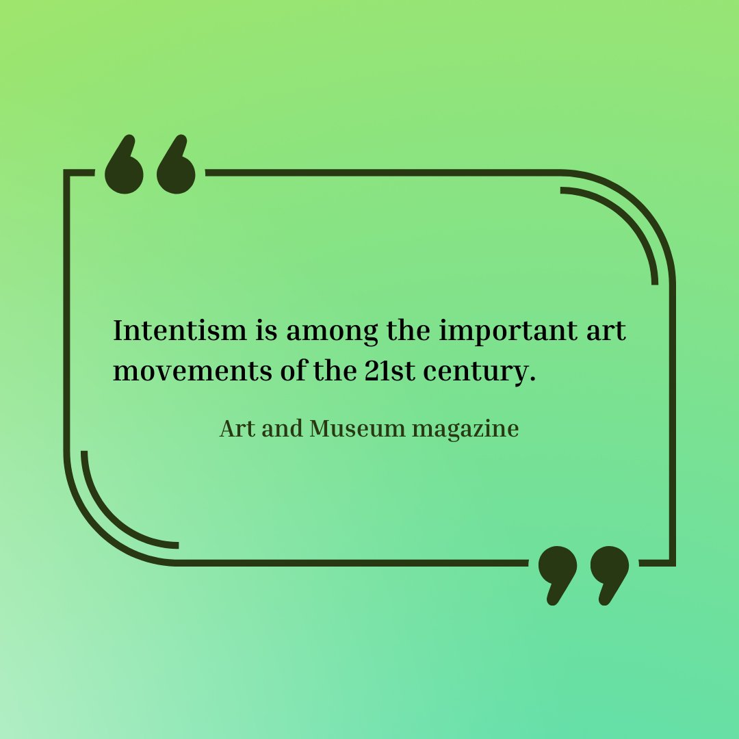 intentism's tweet image. 𝗜𝗻𝘁𝗲𝗻𝘁𝗶𝘀𝗺 𝗶𝘀 𝗮𝗺𝗼𝗻𝗴 𝘁𝗵𝗲 𝗶𝗺𝗽𝗼𝗿𝘁𝗮𝗻𝘁 𝗮𝗿𝘁 𝗺𝗼𝘃𝗲𝗺𝗲𝗻𝘁𝘀 𝗼𝗳 𝘁𝗵𝗲 𝟮𝟭𝘀𝘁 𝗰𝗲𝗻𝘁𝘂𝗿𝘆.

"Art and Museum magazine"

#art #museum #magazines #news #update #arist #intentism #artistintent #artistpoinofview