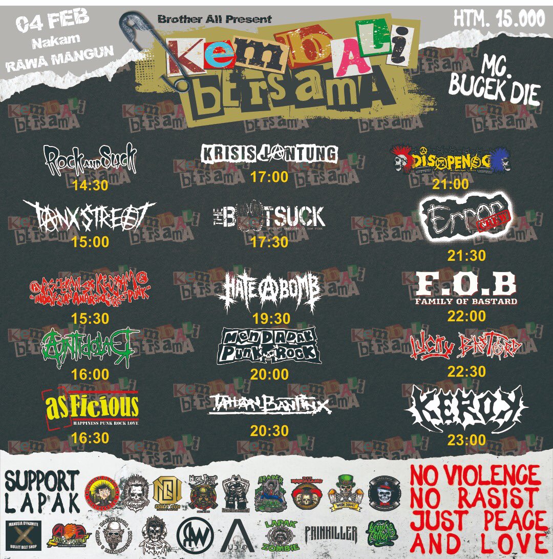 Besok berjumpa di Kota Jakarta Timur! #familyofbartard❤️‍🔥🍻💦