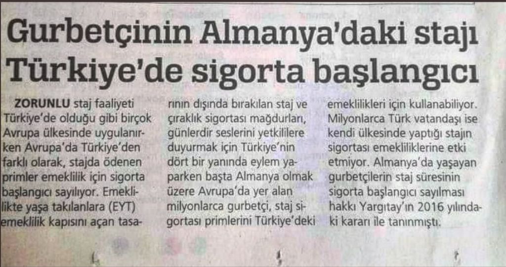 BetfairGold's tweet photo. #StajınAdıYok

Yurtdışında Staj yapan Gurbetçinin Stajı Ssk Başlangıcı Sayılırken bizlerin Stajı Neden Sayılmaz?

ÇİFTE STANDART İSTEMİYORUZ! 
HAKKIMIZI İSTİYORUZ!

Staj Demek Emek Demek
Staj Ssk Başlangıcı Olsun

 #StajSGKBaşlangıcıOlsun https://t.co/f4uh76WP2P
