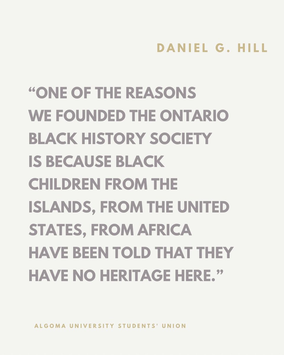 ausu82's tweet photo. The recognition of Black History Month in Canada was initiated by the Ontario Black History Society. 

Co-Founded by Daniel G Hill, and eventually led by Rosemary Sadlier, the OBHS successfully petitioned the City of Toronto and then the Province of Ontario. ⁣ https://t.co/FflL2Q5kfx