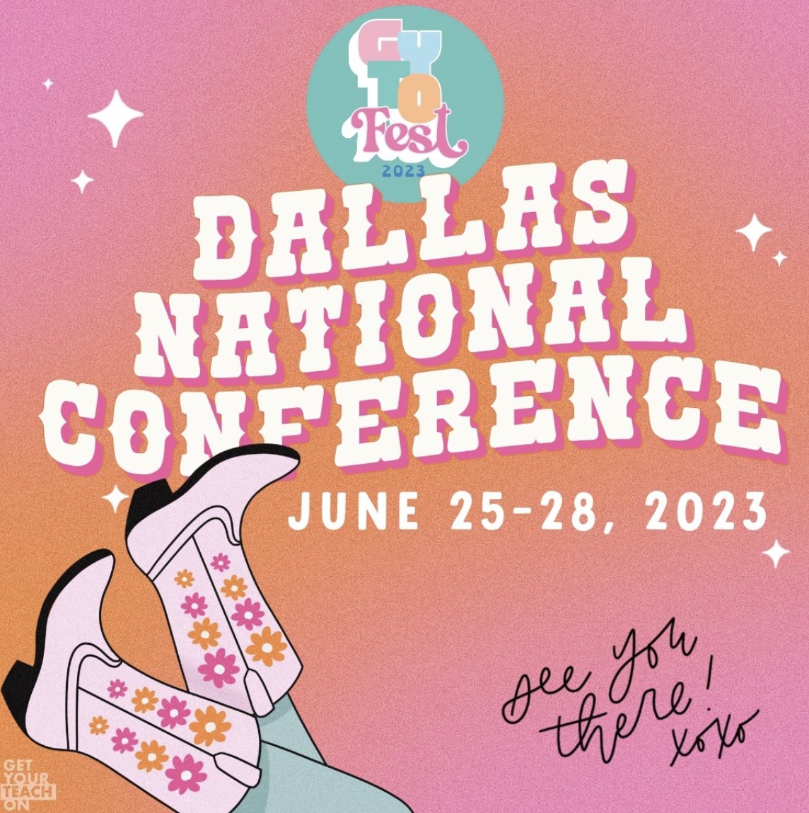 Howdy Dallas!!!

The GYTO National Conference is coming to Dallas, TX in June with ALL NEW CONTENT!

You won't want to miss this 4 day experience unlike anything you've ever been to!

Get more info (&amp; check out the conference guides) here: getyourteachon.com/dallas

#GetYourLeadOn