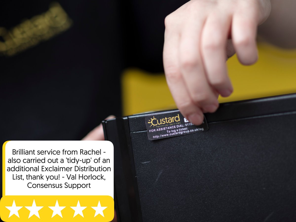 Custard Technical Services Ltd tweet media