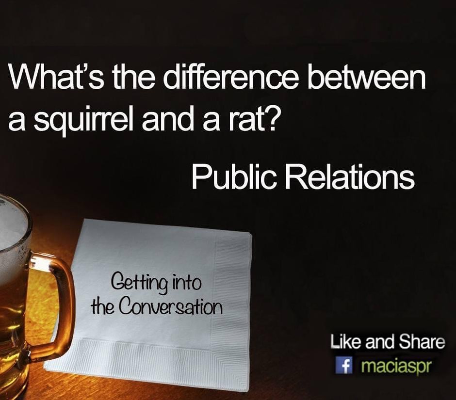 MarkMacias's tweet photo. #alwaysfreshpr #jokes #humor #PublicRelations https://t.co/C7xmvz9JbB