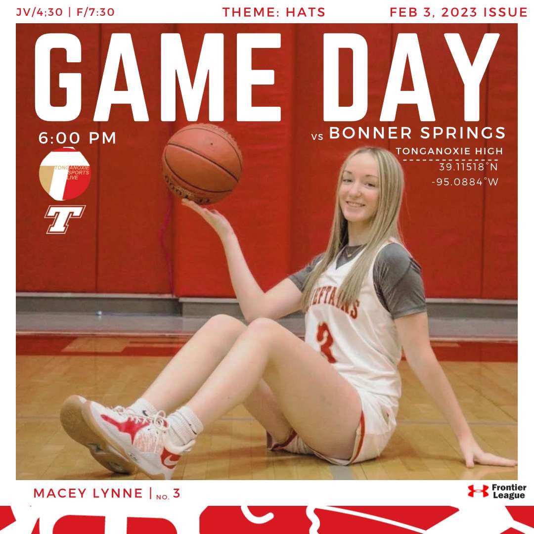 BASKETBALL GAMEDAY! Come support your Chieftains at home tonight and wear your favorite hat!