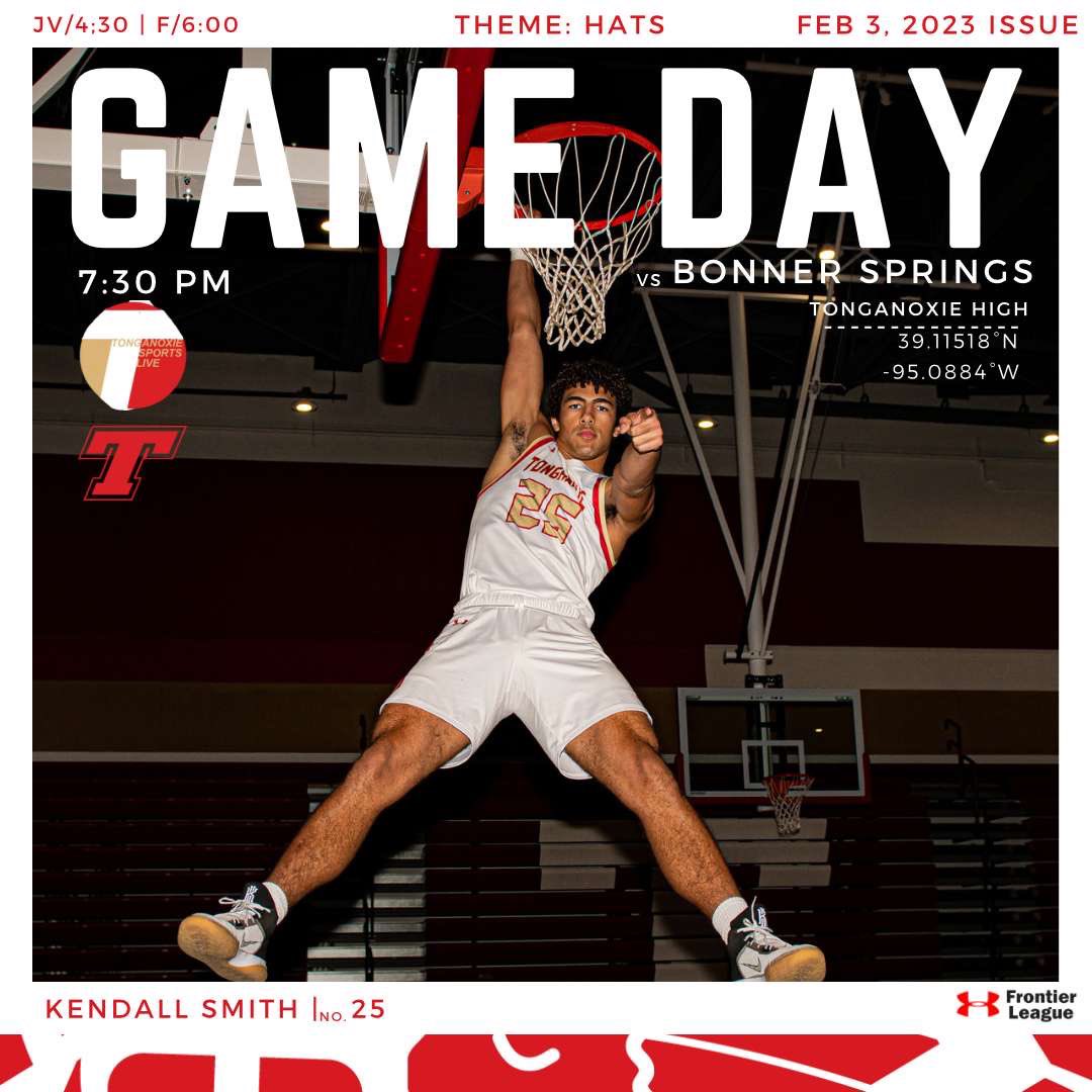 THSBIGRED's tweet photo. BASKETBALL GAMEDAY! Come support your Chieftains at home tonight and wear your favorite hat! https://t.co/B8OkLi7jmJ