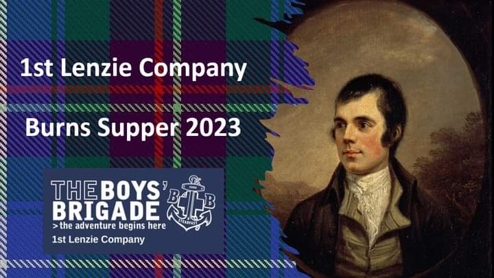 1st_Lenzie_BB's tweet photo. Looking forward to our Burns Supper tonight for Company &amp; Seniors. 
GB Brigaders also joining in from 1st Lenzie GB and members of @LenzieUnion as a thank you for supporting #BoysBrigade https://t.co/YAfRa7Tl4c