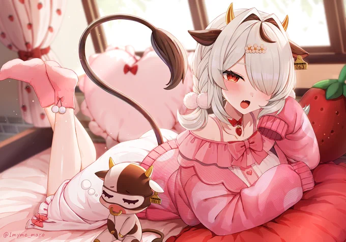 ゆるふわパジャマ麻呂太ちゃん🍓💕
#まろたーと 